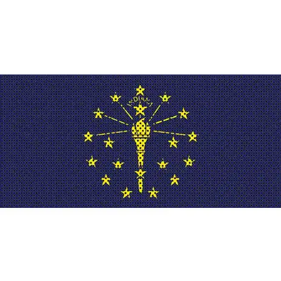 Under The Sun Inserts Indiana State Flag