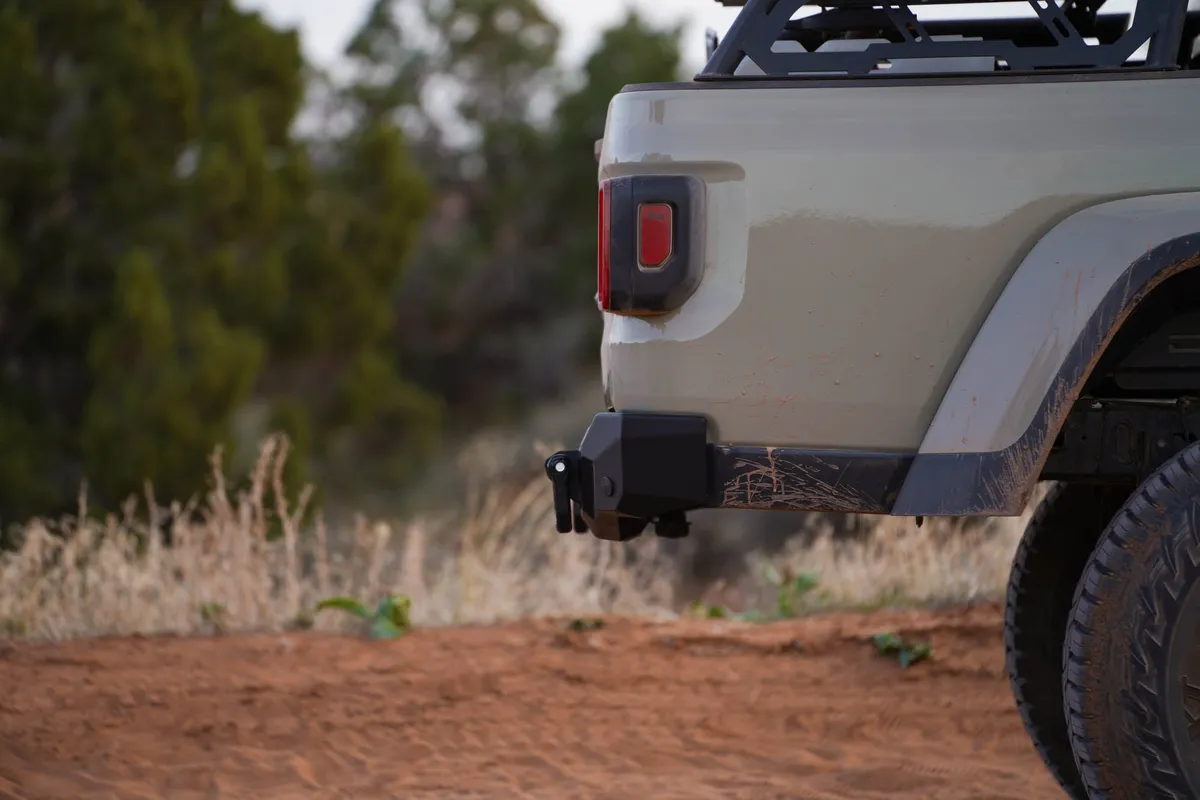 2023 Gladiator Mto Series Rear Bumper Black product image