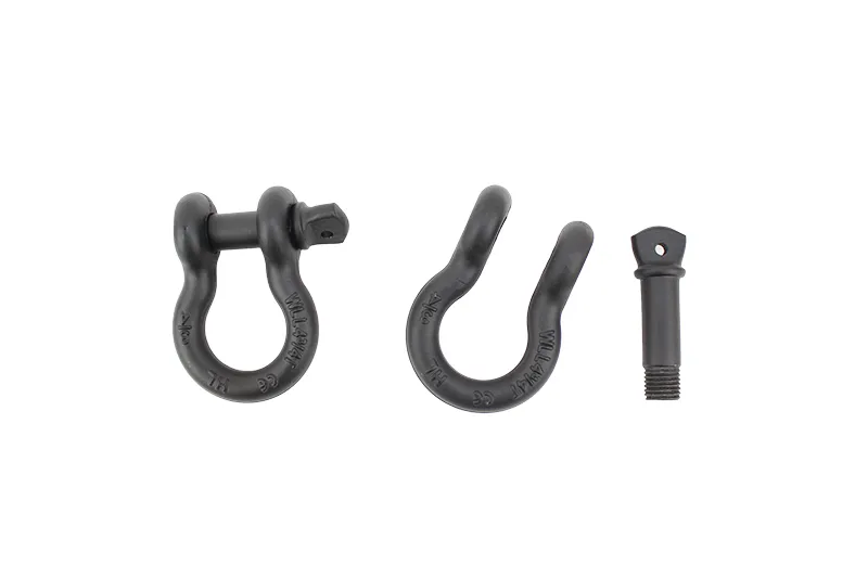 Black Powder Coated, Sold as a pair, 7/8 in. threaded shackle pin product image