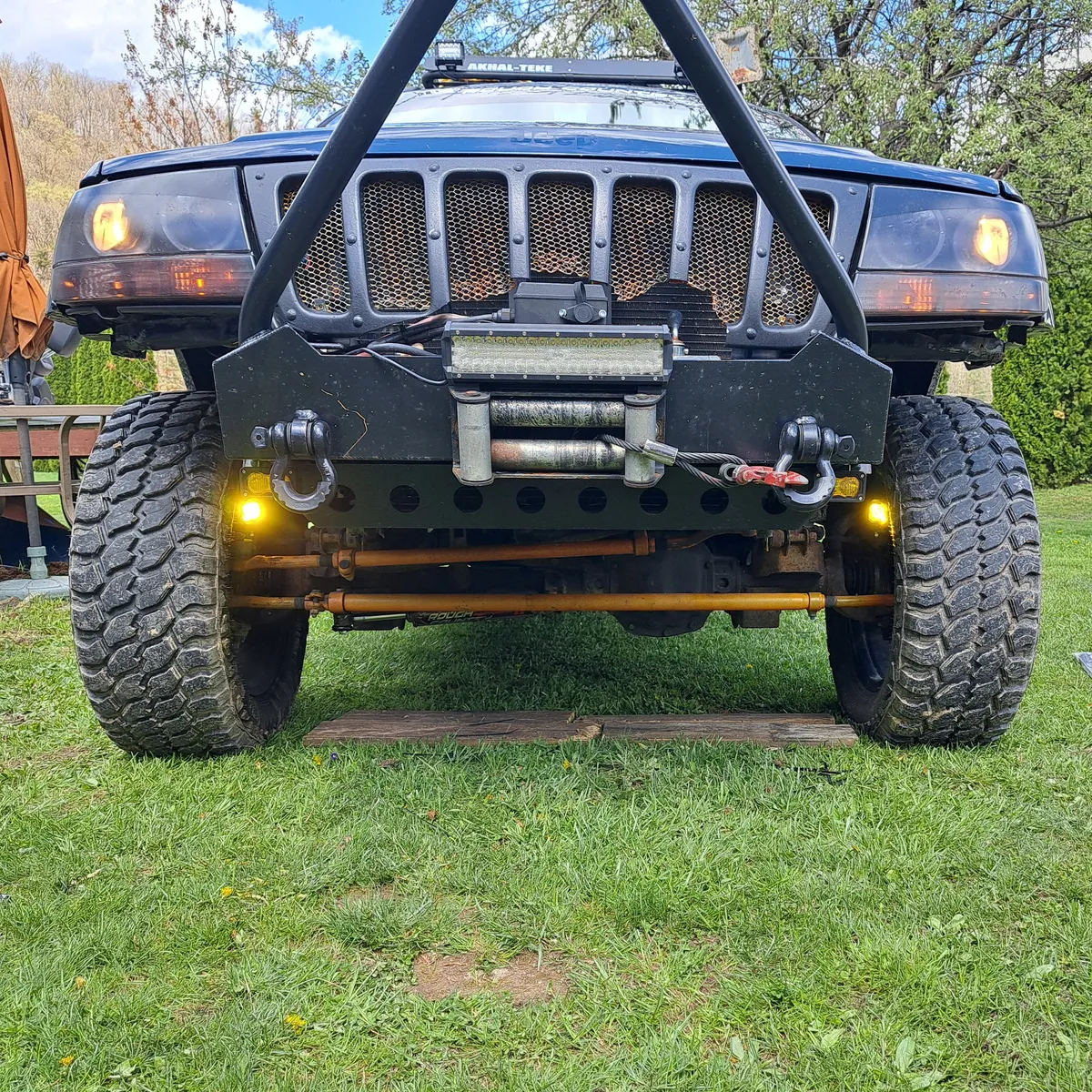 Jeep WJ Grand Cherokee Steerable Knuckle Pod Light Mounts (1999-2004) product image