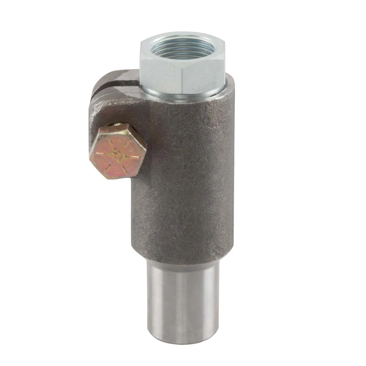 Double Adjuster Tube Adapter 7/8 Inch-14 Left Hand Thread 1 Inch ID Tube Synergy MFG product image