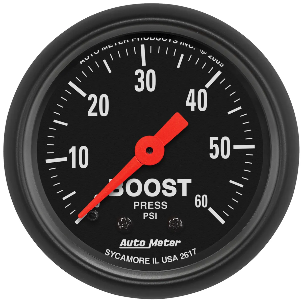 Gauge, Boost, 2 1/16", 60psi, Mechanical, Z Series product image