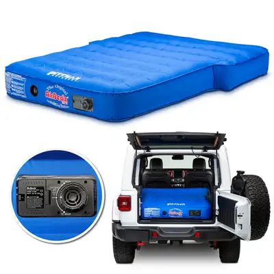 AirBedz AirBedz PPI-BLU_XUV SUV Jeep, Suv & Crossover Air Mattress w/ Built in Pump & Rechargeable Battery