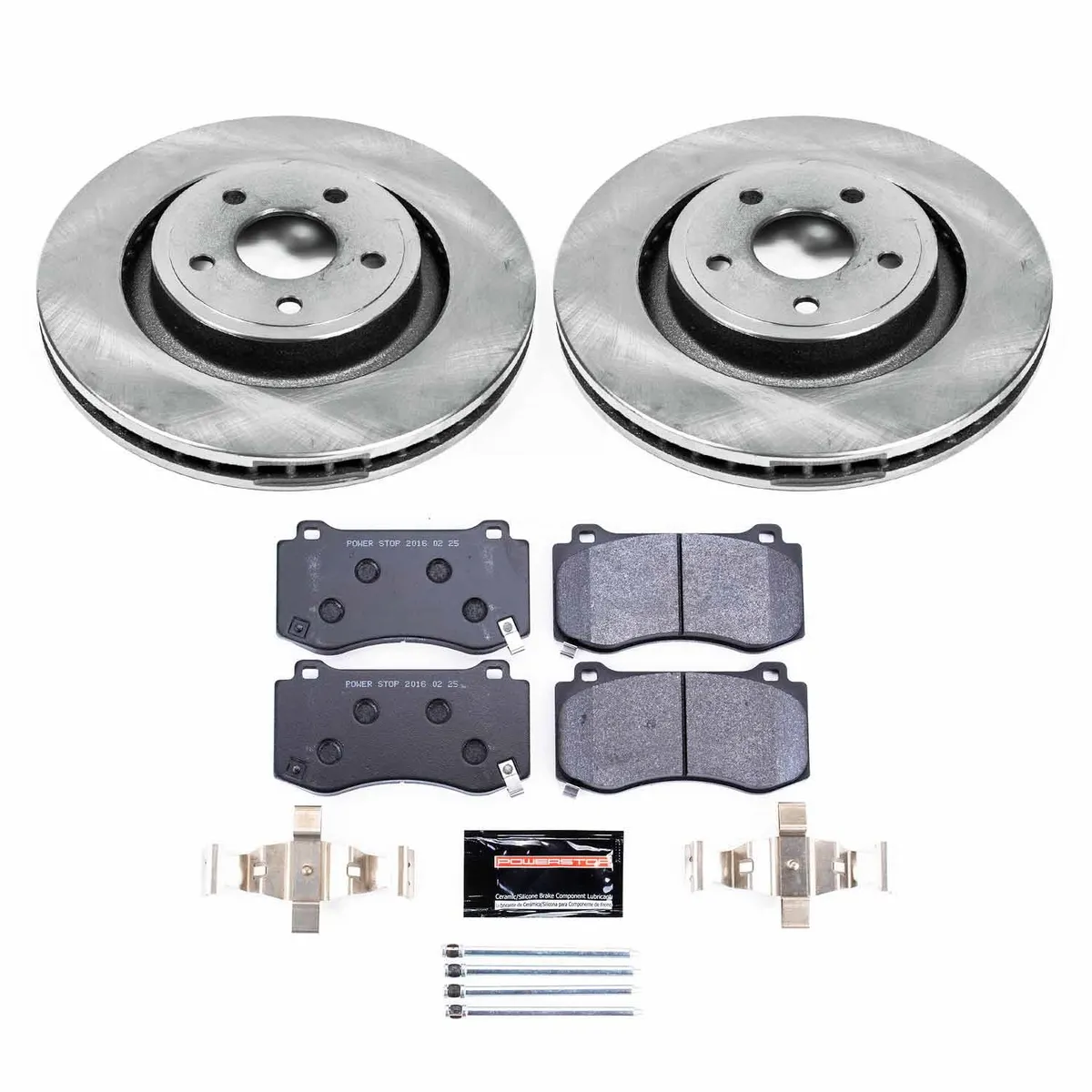 Track Day Kit-Stage 1 Kit For Track Day Enthusiasts: Rotors And Pads-For Use W/Street Tires product image