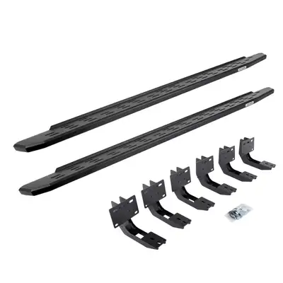 Go Rhino Go Rhino 69630687PC - RB30 Running Boards with Mounting Bracket Kit - Textured Black