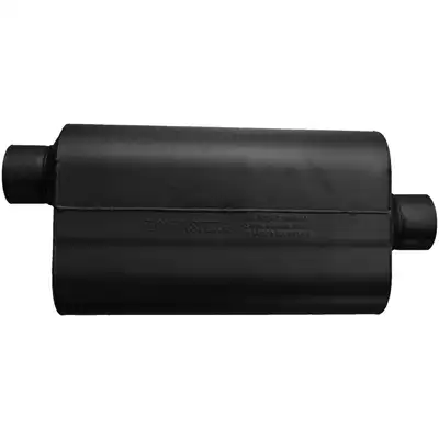 Flowmaster Super 50 Series / Performance Muffler 3.00in IN (O) / OUT (C): ea 16 Gauge Aluminized Steel