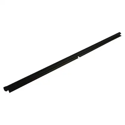 Crown Automotive Jeep Replacement Door Glass Weatherstrip; Front Right Outer; Seals Outer Window To Bottom Of Window Opening;