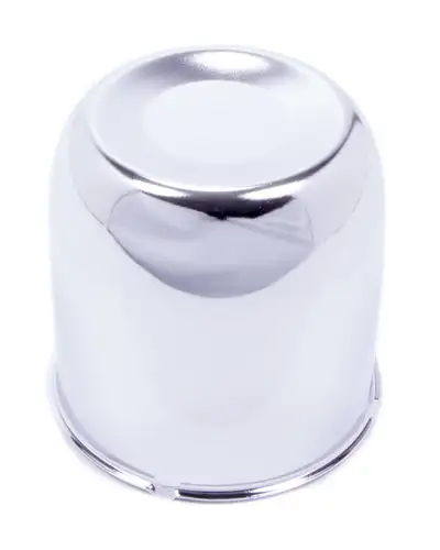 Gorilla Push Through Hub Cover Closed End 4.25 Wheel Bore Steel Chr Plated Bulk HC202A