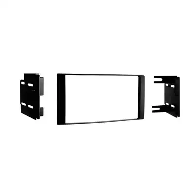 Metra Electronics Custom Fit Mounting Kit; Double DIN Radio Provision; Incl.: Radio Housing Trim Panel/Brackets;