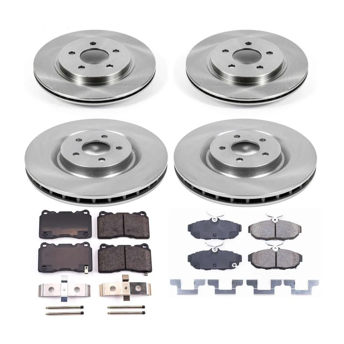Z17 Direct Replacement Kit: Rotors; Ceramic Pads W/Hardware product image