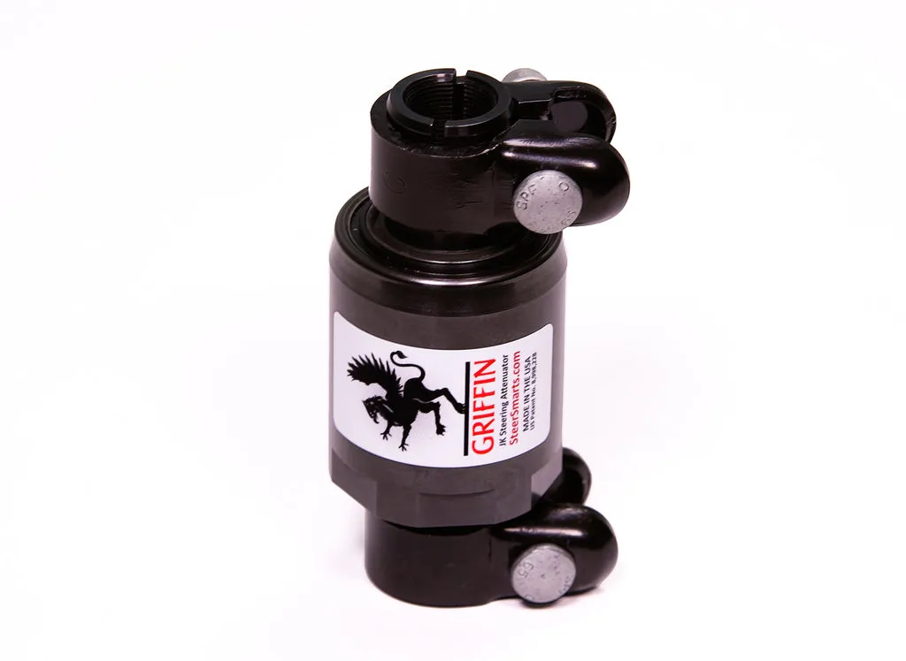Steer Smarts 7084011 Jeep JK Griffin Steering Attenuator. Reduces the negative harsh road feedback. product image