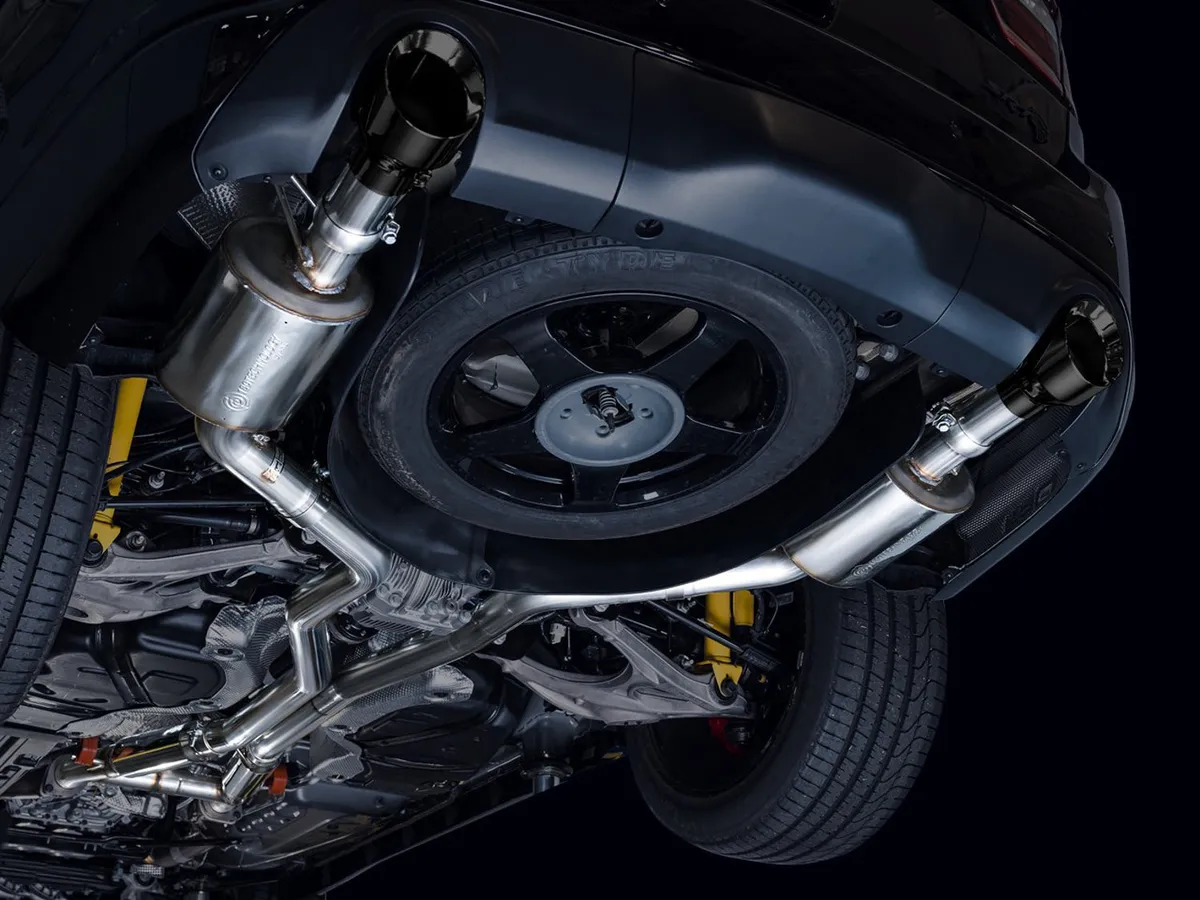 AWE Touring Edition Exhaust for Dodge Durango 6.4 / 6.2 SC - Chrome Silver Tips product image