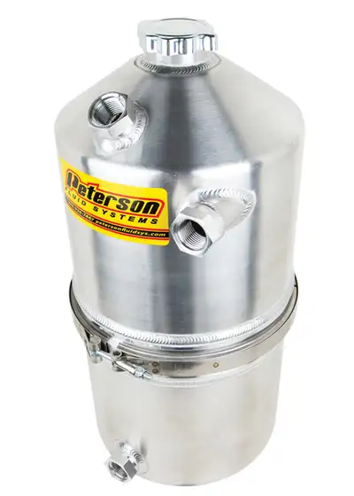 Peterson Fluid Dry Sump Tank 5 Gal Single Scavenge
