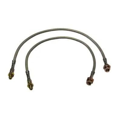 Skyjacker Jeep Stainless Steel Brake Line 76-81 CJ5/CJ7 Scrambler Front Lift Height 3-5 Inch Pair Skyjacker