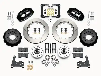 Wilwood Brakes 1965 - 1972 Chrysler, Dodge, Plymouth Forged Narrow Superlite 6R Big Brake Front Brake Kit (Hub) - 140-15200
