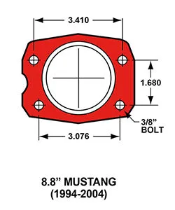 1994 - 2004 Ford Combination Parking Brake Caliper Rear Brake Kit - 140-10158 product image