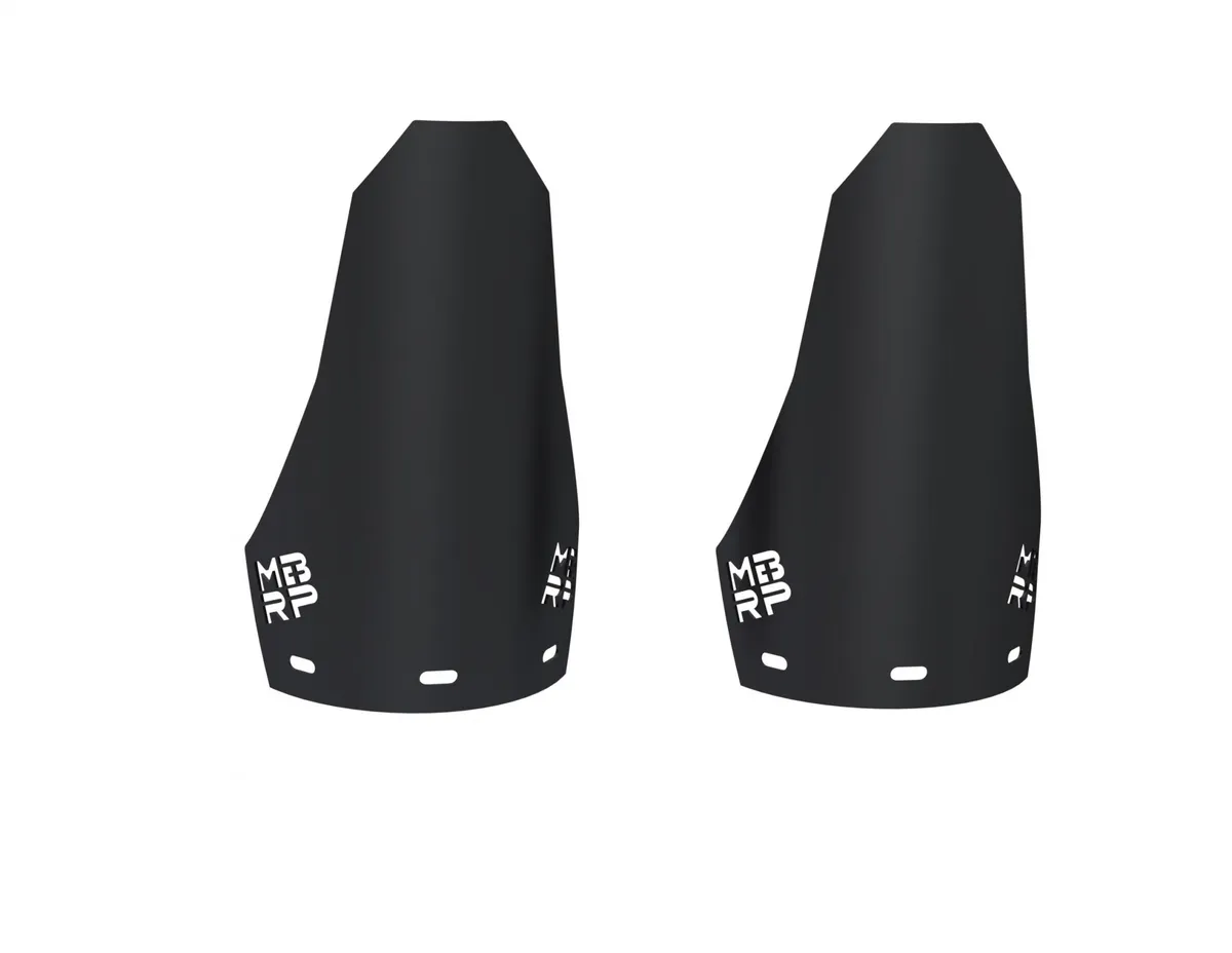 MBRP 2019-2023 Can-Am Maverick X3 MAX Turbo Turbo R Turbo RR Black-Coated Aluminized Steel Shock Guards AC-9219-05 product image