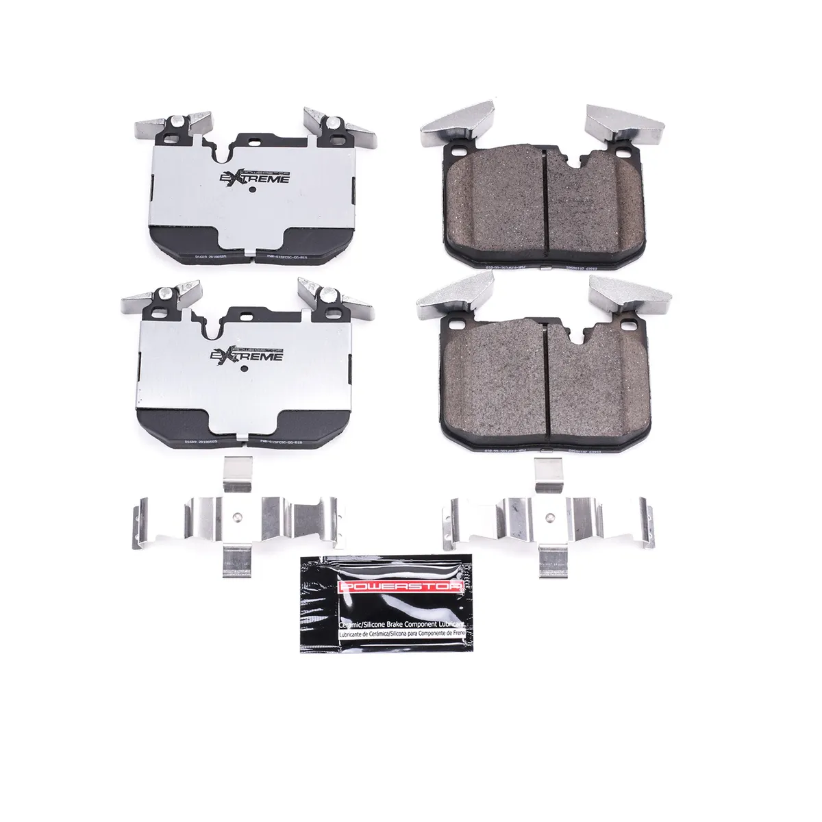 Z26 Street Performance Carbon-Fiber Ceramic Brake Pads W/Hardware product image