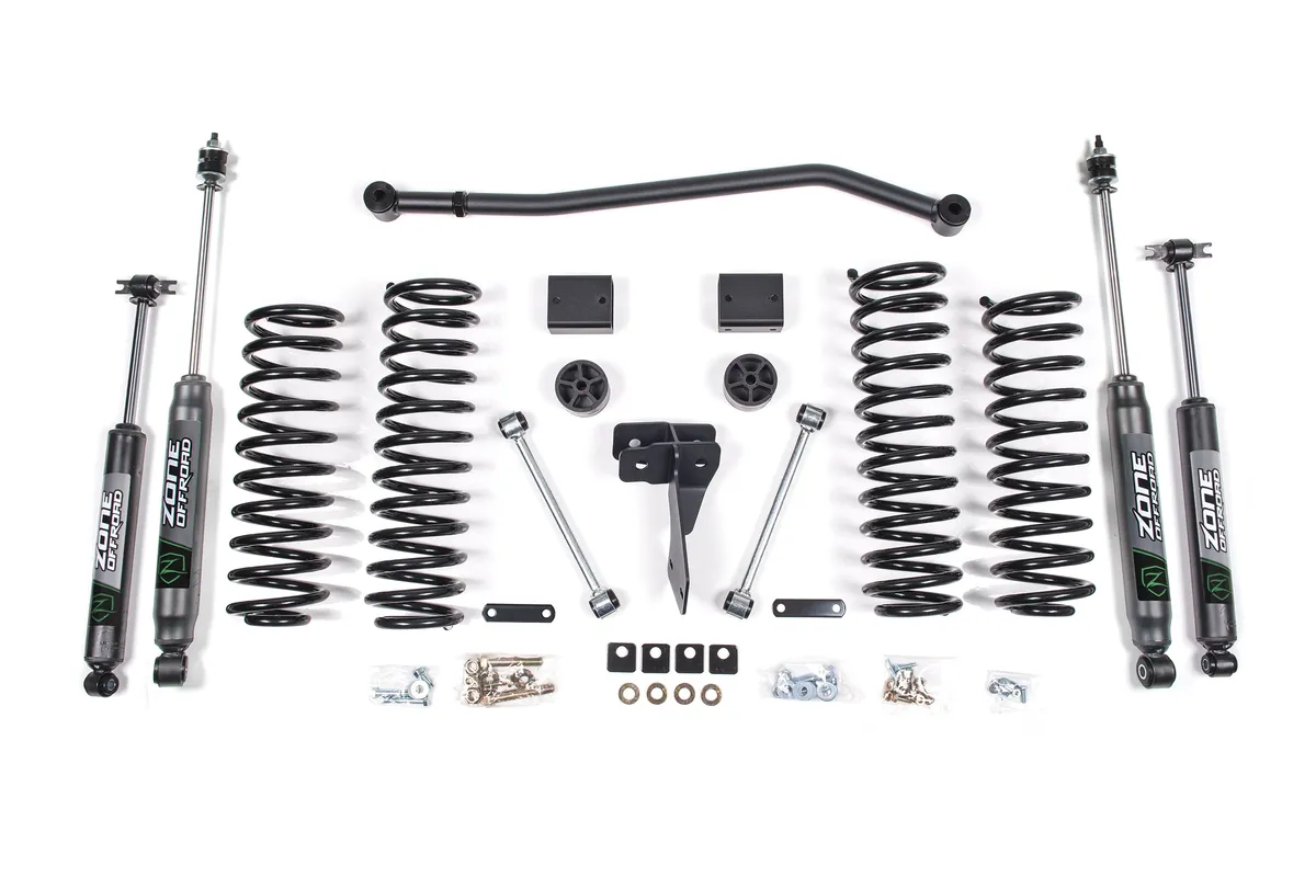 2012-2018 Jeep JK 4dr 4 Suspension Lift Kit - Front Coils Rear Coils - Fox 2.0 Adventure Series Shocks product image