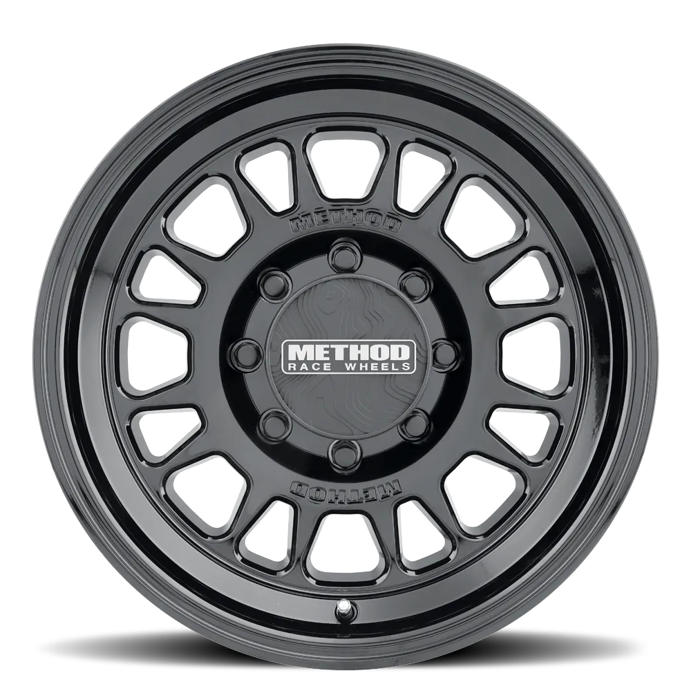 Aluminum Wheels 17x8.5 MR318 Bolt Pattern 8 On 170 Offset 0 Lip Size 1.89 Gloss Black GB Method product image