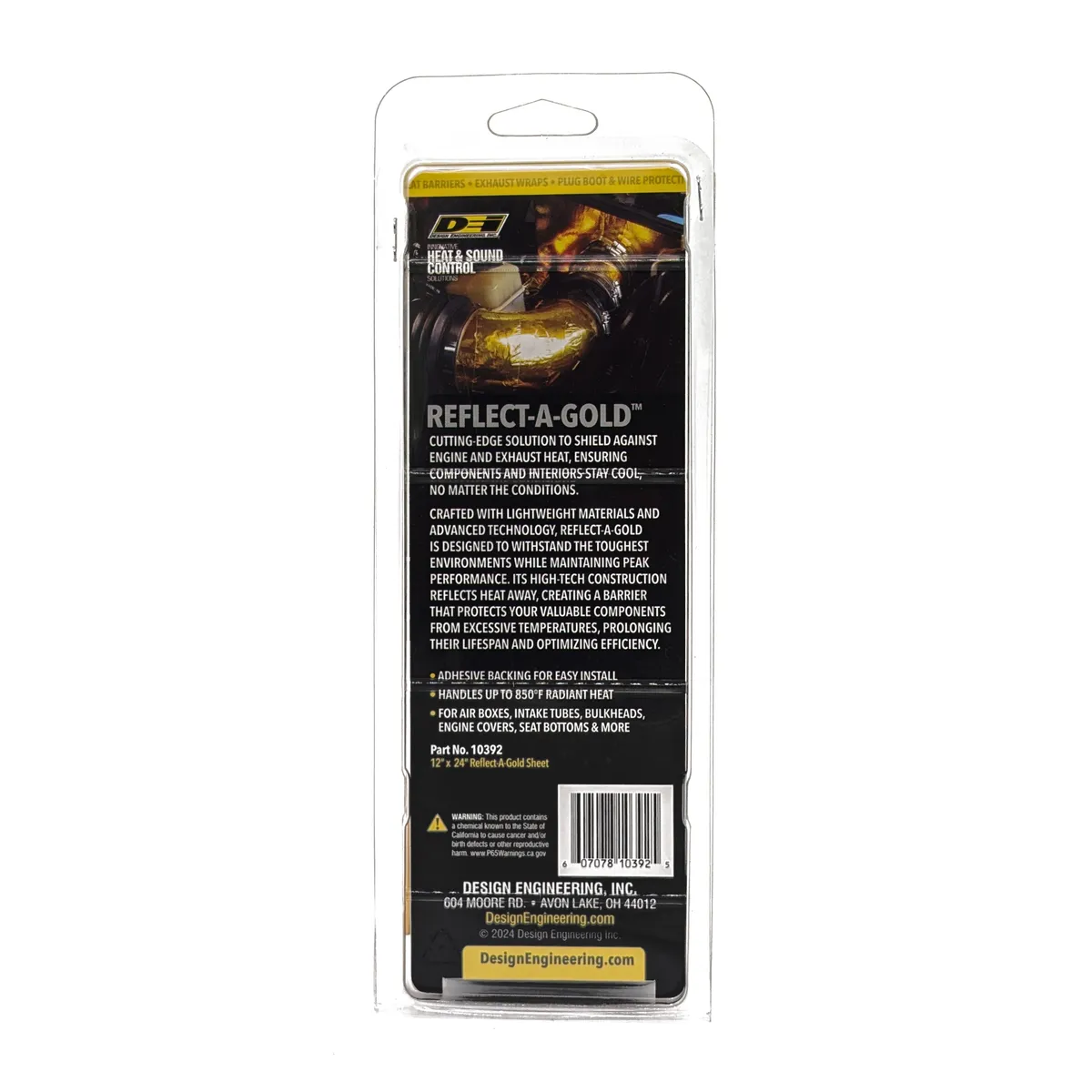 DEI 10392 Reflect-A-GOLD Heat Tape 12 in. x 24 in. Sheet 010392 product image