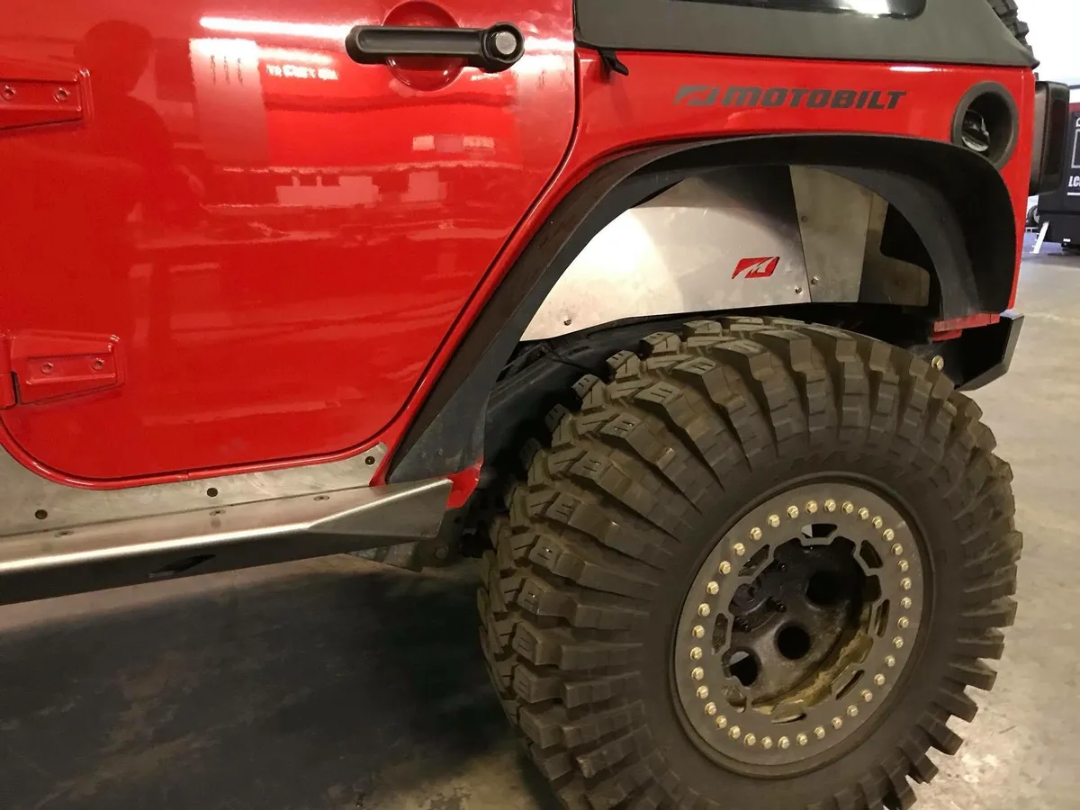 Rear Inner Fenders Aluminum for Jeep JK / JKU product image