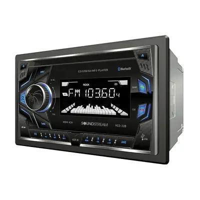 Soundstream 2din Cd/Mp3 Head Unit W/32gb USB sd Aux & Bluetooth