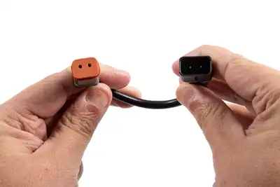 Diode Dynamics Diode Dynamics - 5202 DT 2-Pin Adapter Wires (pair)