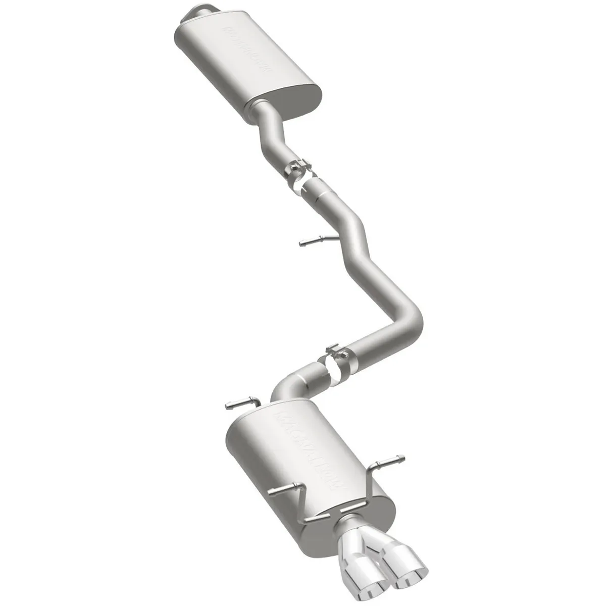 MagnaFlow 2003-2006 INFINITI G35 3.5L Street Series Cat-Back Performance Exhaust System 16861 product image