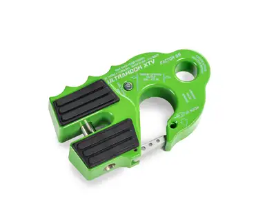 Factor 55 Factor 55 00275-08 Ultrahook Xtv Winch Hook With Shackle Mount -- Green