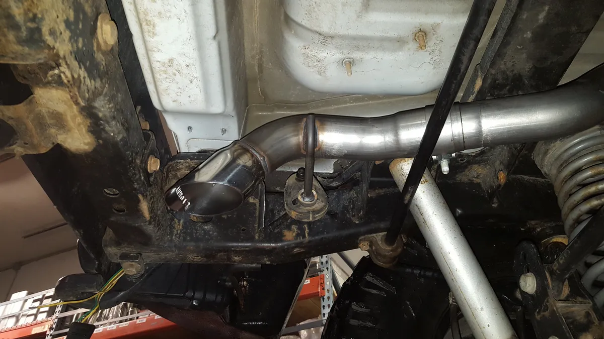0716 Wrangler 3.6l/3.8l 2dr/4dr Catback Exhaust System 409s ss product image