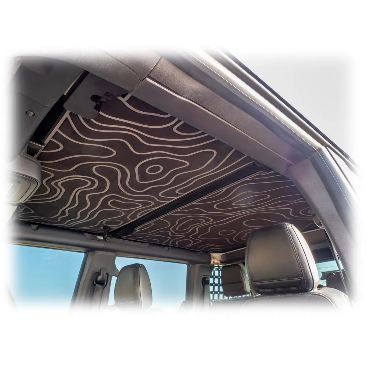 2021+ Ford Bronco Foam Headliner for TR10 Hardtop Black product image