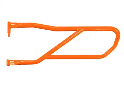 Steinjager Doors, Tubular 2015 to 2023 Fluorescent Orange Rear Doors