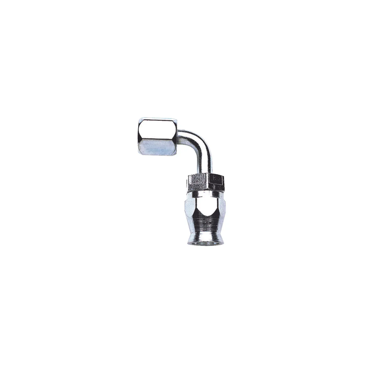 Endura Hose Fitting #6 90 Deg TFE Hose End product image