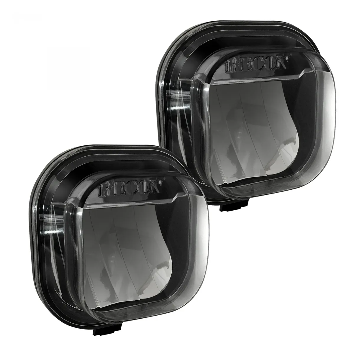 Ford Superduty 11-16 LED Fog Lights 2-Piece Set Replaces Both OEM Ford Superduty F-250350450550 Fog Lights - Smoked product image