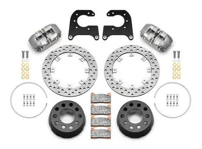Wilwood Brakes 1964 - 1974 Buick, Chevrolet, Oldsmobile, Pontiac Dynapro SA Lug Drive Dynamic Rear Drag Brake Kit - 140-12550