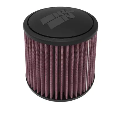 K&N Universal Clampon Air Filter 3.25in id Round Tapered Red
