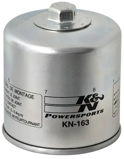 K&N Oil Filter; Powersports Oil Filter