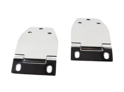 Kentrol Jeep CJ7 Liftgate Hinge Pair 77-86 CJ7 Polished Silver Kentrol