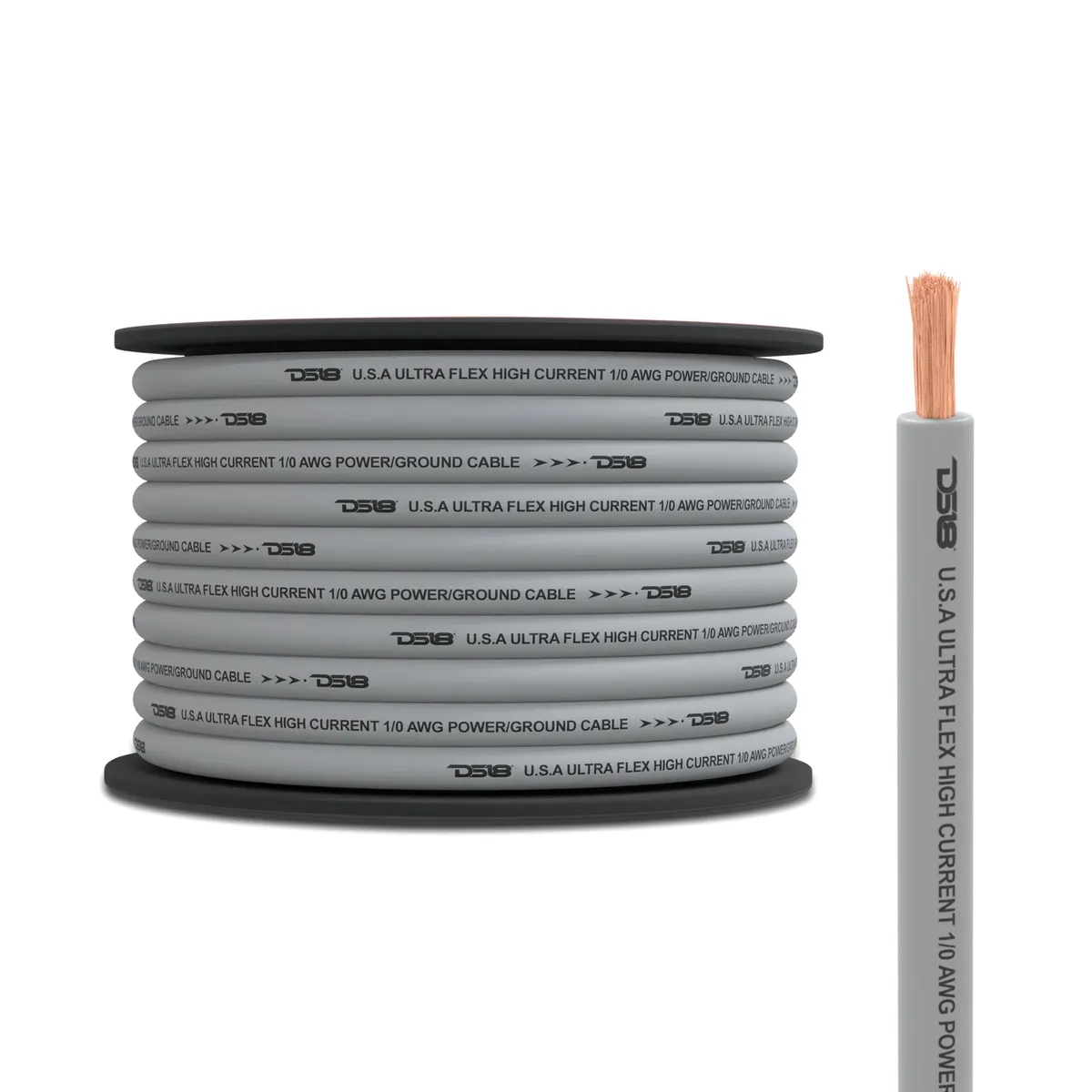 8-GA CCA Ground, Power Cable, 250 Feet product image