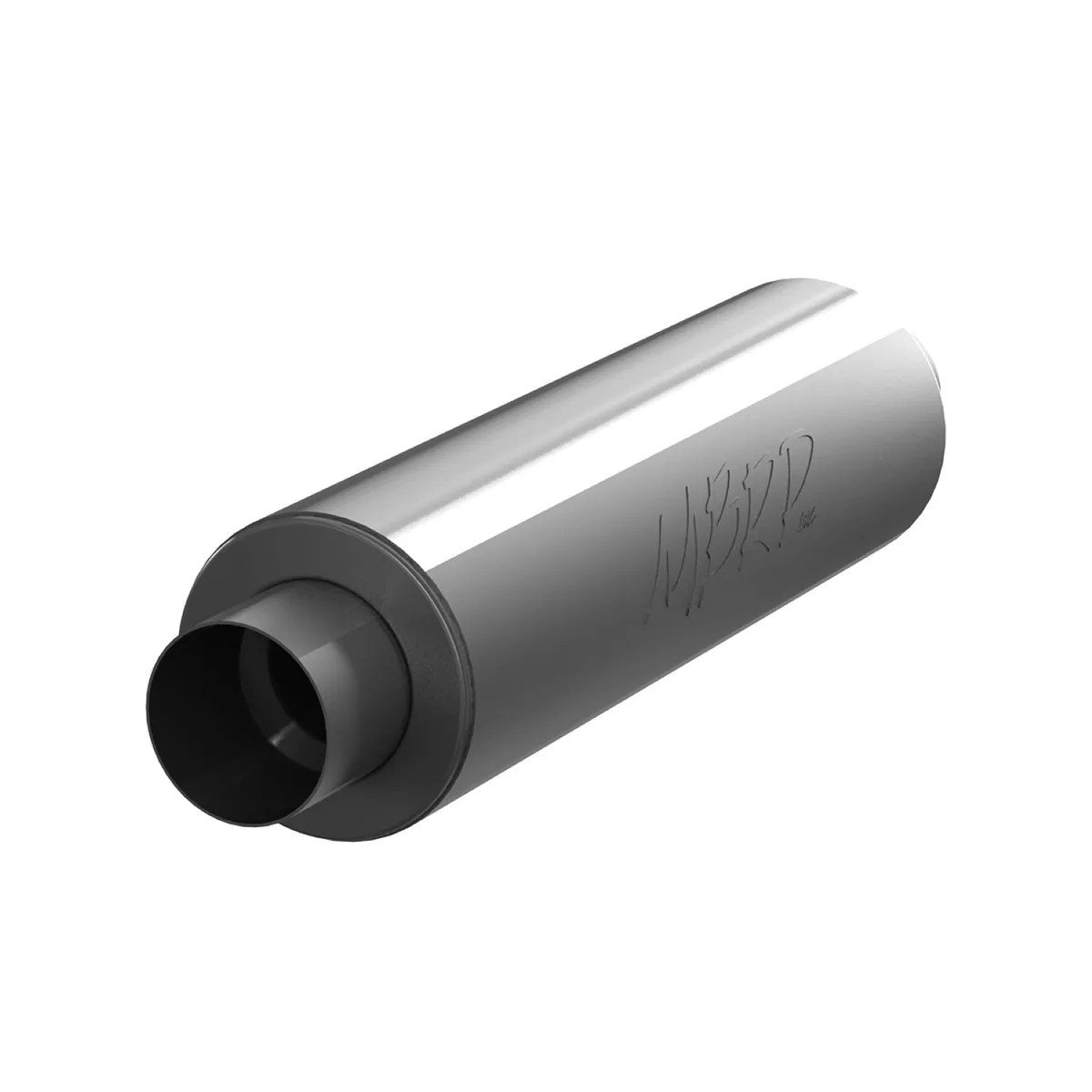Garage Parts Installer Series Muffler; 5 in. Inlet/Outlet Diameter; 5 in. x 24 in. Body; 31 in. Overall Length; Single; Aluminum; product image