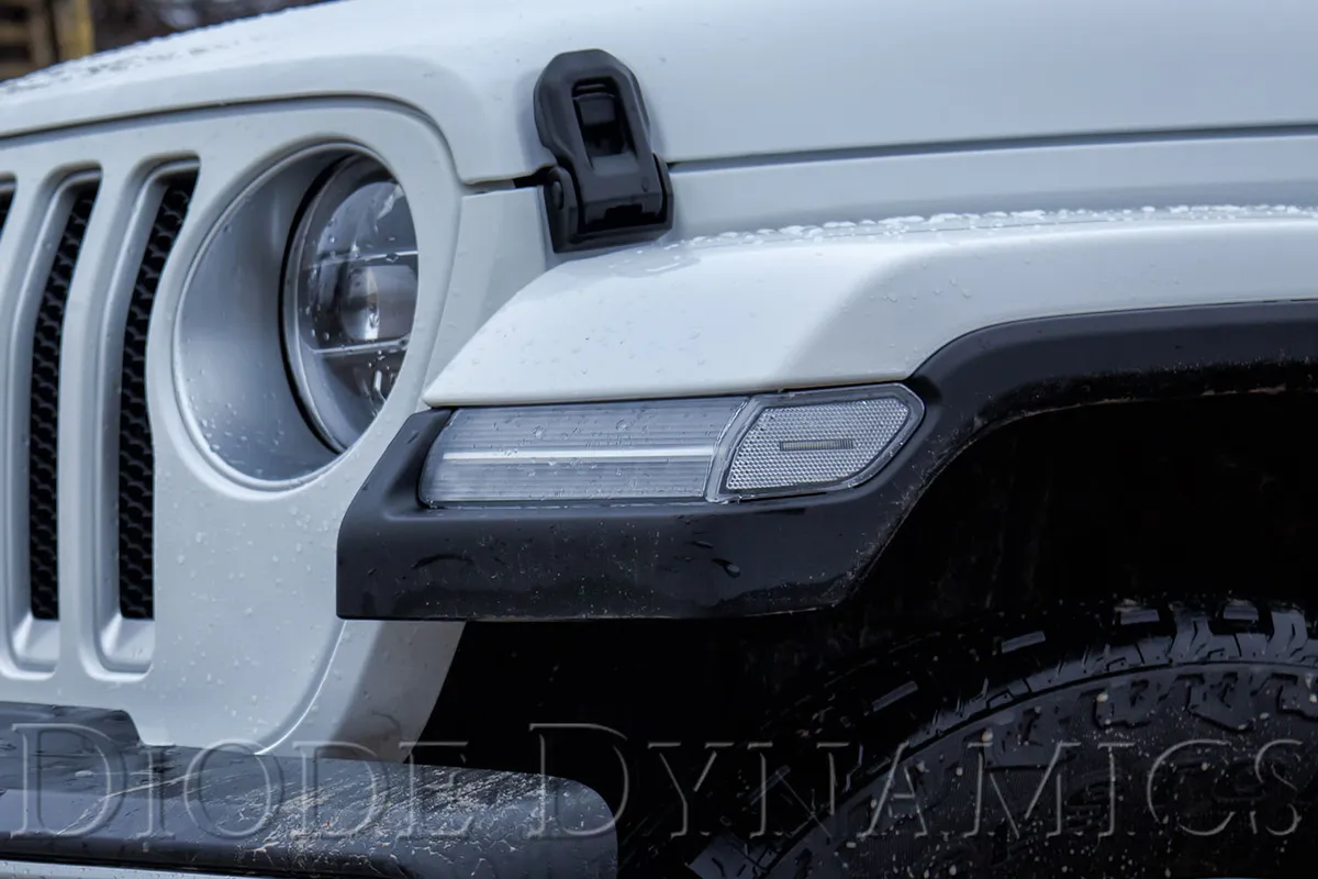 Diode Dynamics - Sidemarkers for 2018-2024 Jeep JL Wrangler/Gladiator, Smoked (set) product image