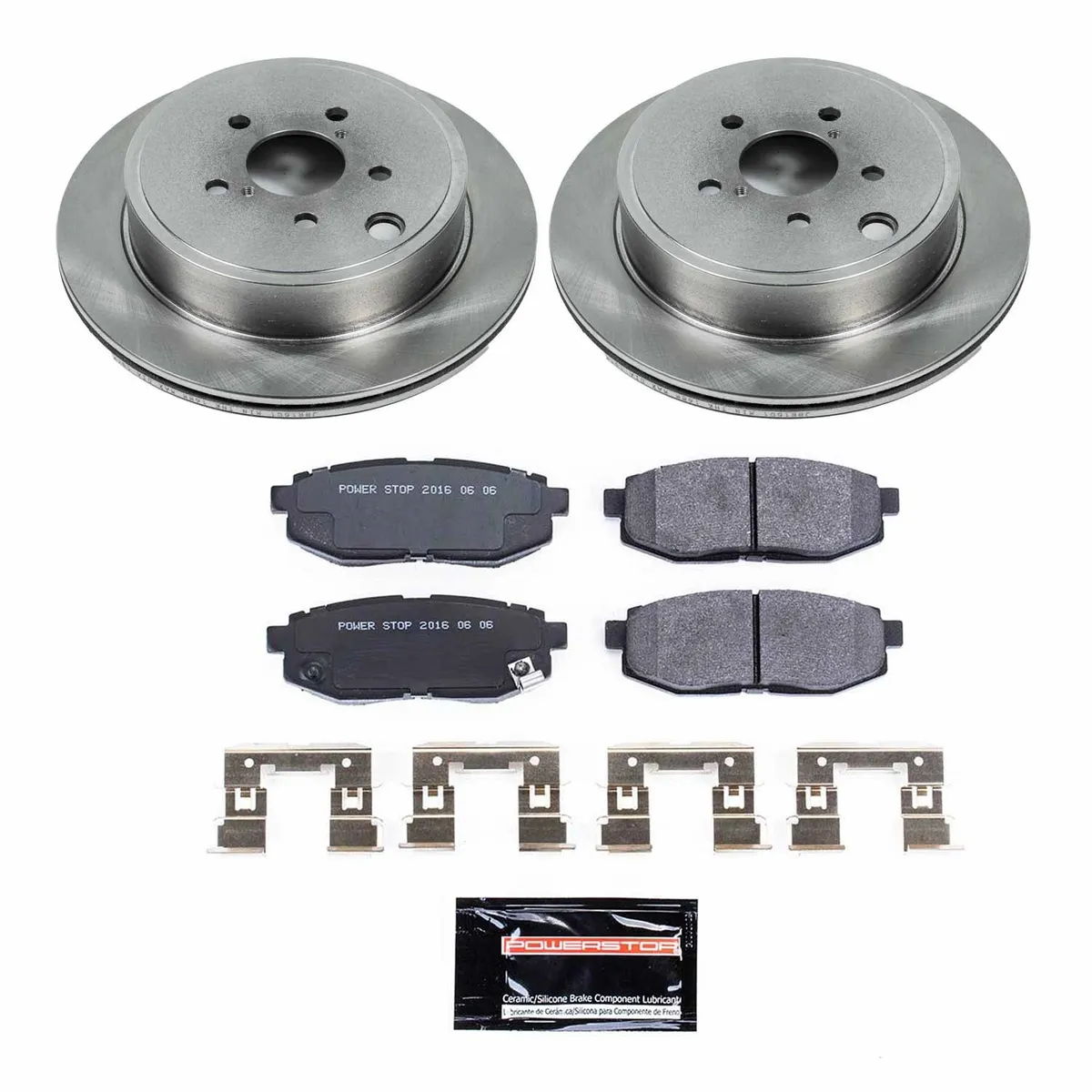 Track Day Spec Kit-Stage 2 Kit For Spec Racing Series/Advanced Track Day Enthusiasts: Rotors And Pads-For Use W/Race Tires product image