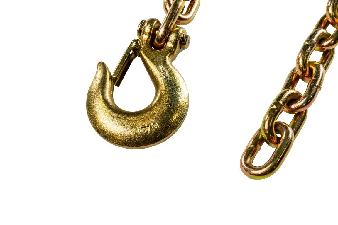 Bulletproof Extreme Duty 1/2in Safety Chainsgold Chromatepair product image