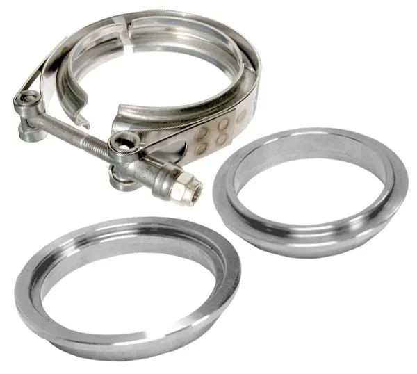 Pacific Performance Engineering 3 Inch V Band 3 Piece Set 1C 1M 1F Aluminum PPE Diesel