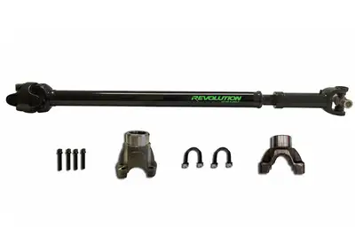 Revolution Gear & Axle Jeep Wrangler JK Rear 1310 CV Driveshaft 4 Door with Pinion Yoke Revolution Gear