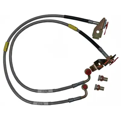 Rancho 0713 Wrangler Front Brake Lines ( JK Length 24.5 ) (Sold in Pairs)