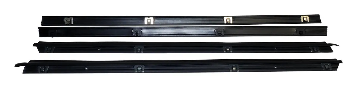 Inner & Outer Door Glass Weatherstrip Kit For 7695 Jeep YJ Wrangler & Cj57&8 product image