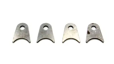 Meziere Chassis Tab, Flat #105, 4130 material, 1/8" thick, 4 pcs