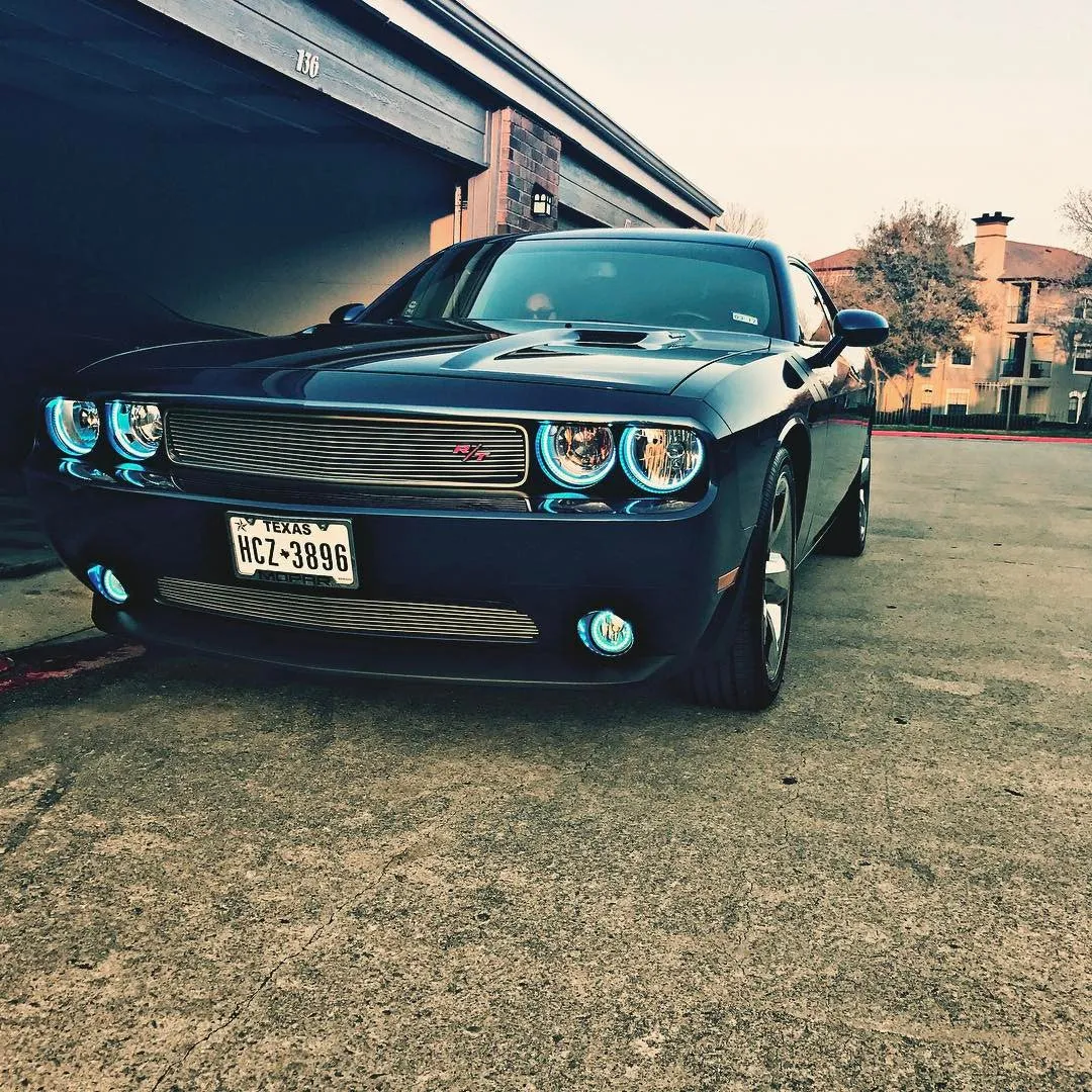 ORACLE Lighting 2008-2014 Dodge Challenger LED Headlight Halo Kit - Standard Mount product image